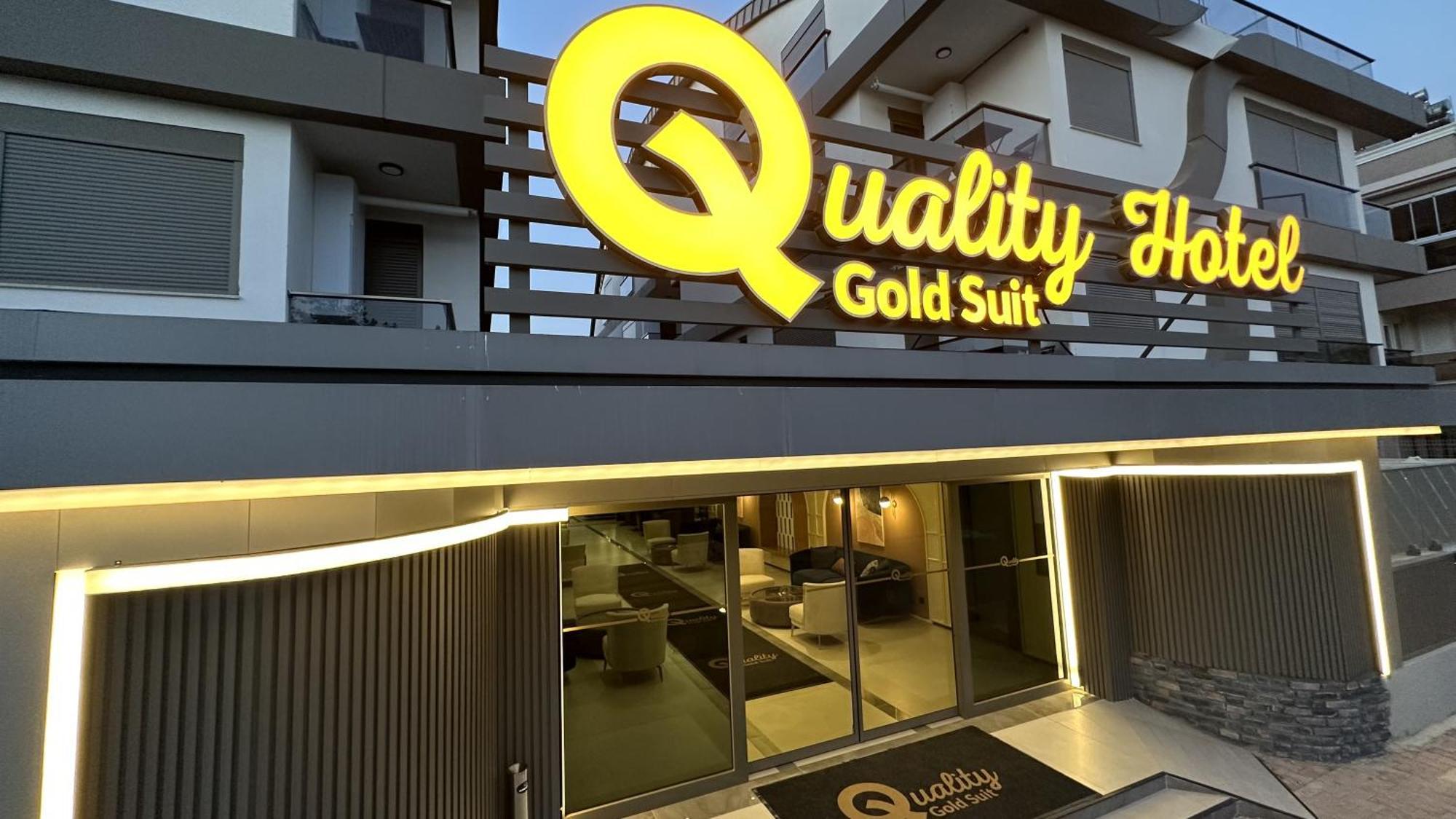 Quality Gold Suite Hotel Antalya Exterior photo