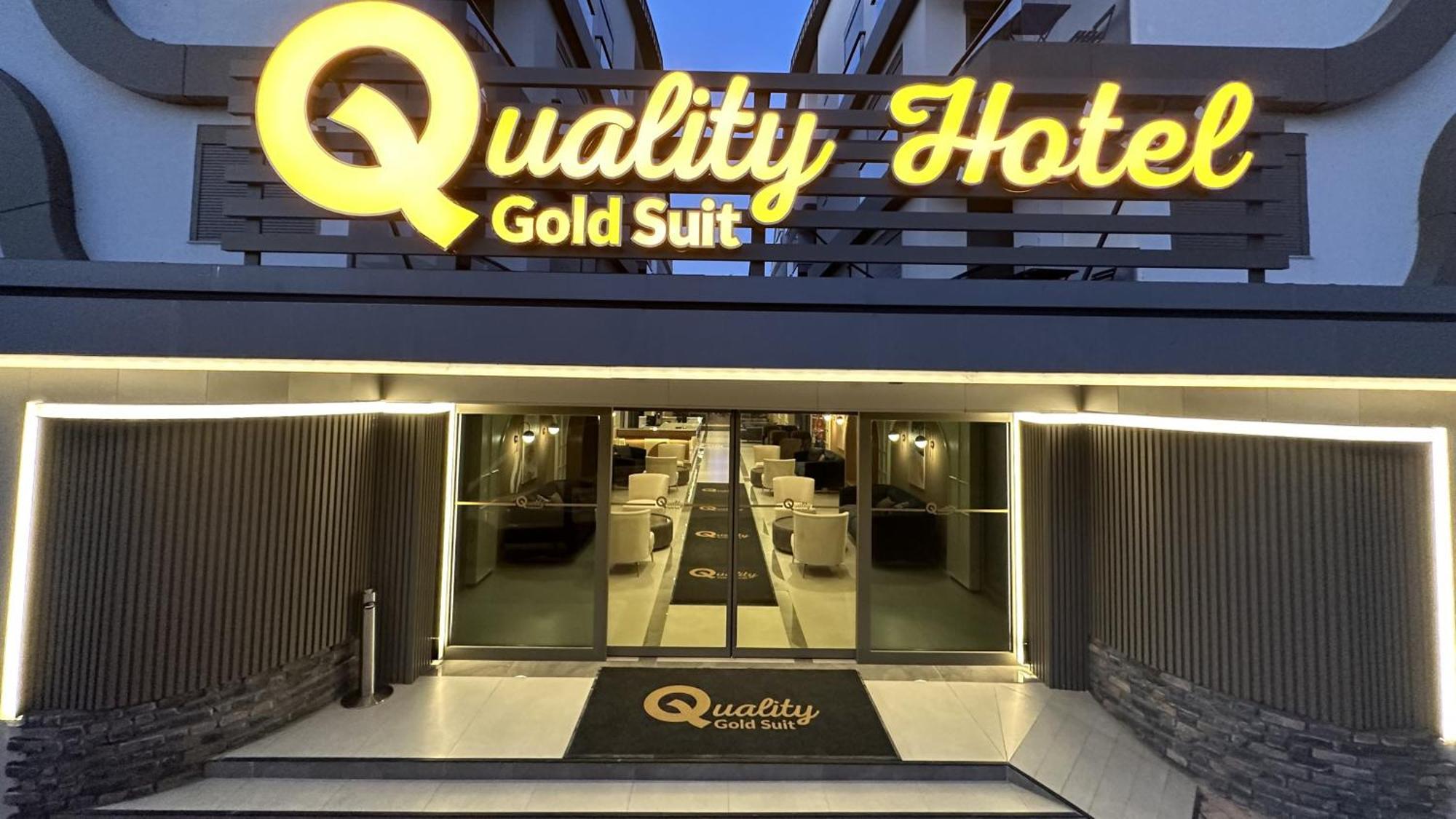 Quality Gold Suite Hotel Antalya Exterior photo